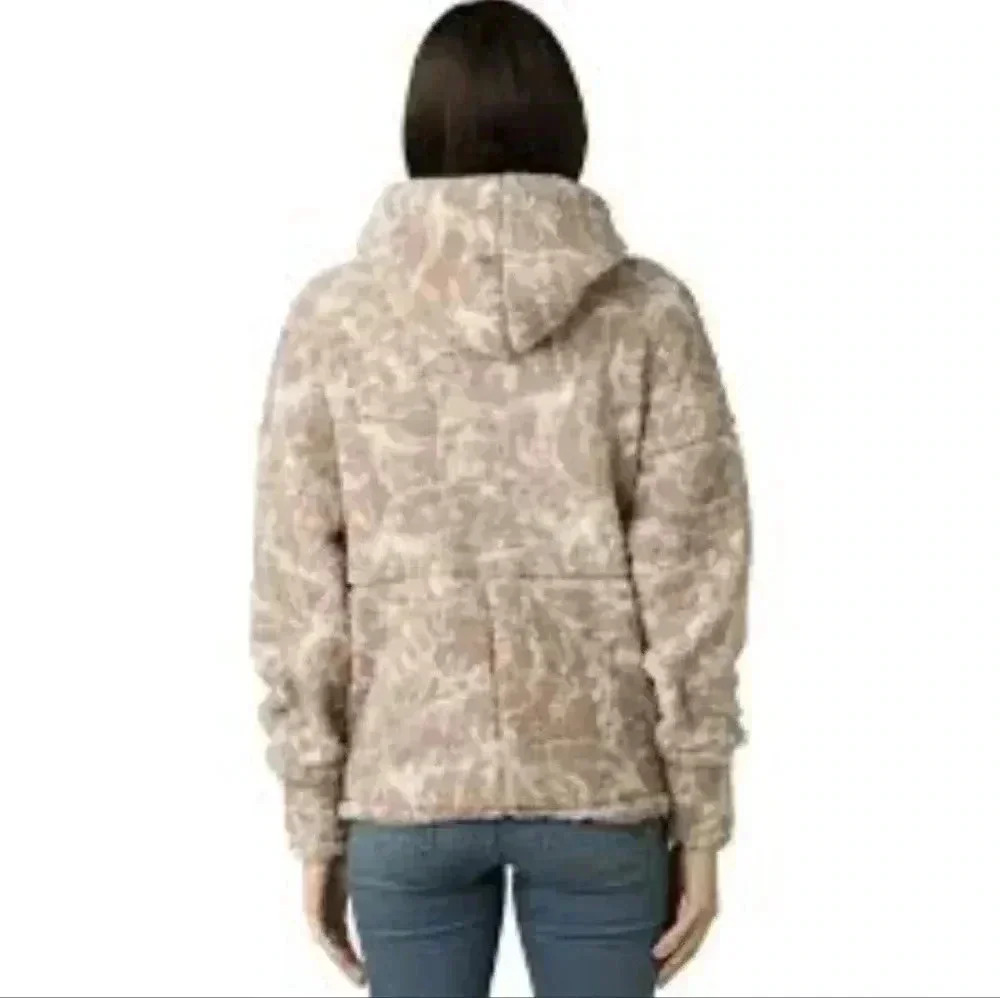 PrAna Women's Polar Escape 1/2-Zip-up  Pullover Fleece Hoodie Size Large.
